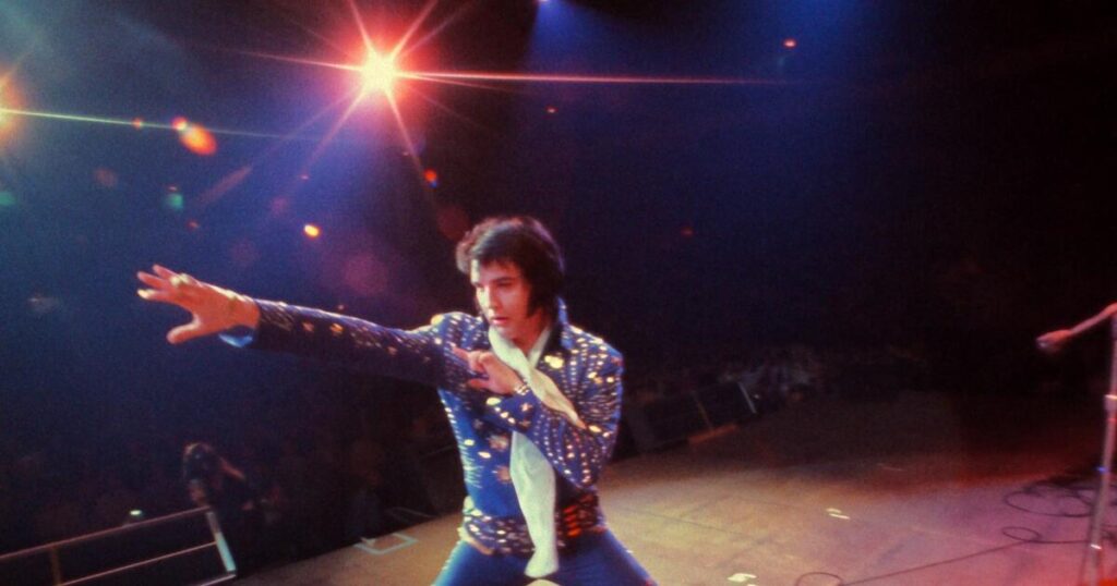 Swagger, sweat and flirtation swirl in ‘EPiC: Elvis Presley in Concert,’ a tribute to a performer and little else