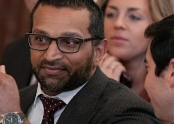 FBI director invites fresh scrutiny over travels with appearance at U.S. men’s hockey team celebration