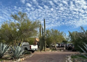 Nancy Guthrie’s garage door closed, and the 14-hour mystery over her abduction began