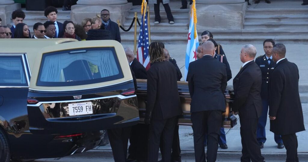 Memorial services for Jesse Jackson begin at Chicago headquarters of his civil rights organization