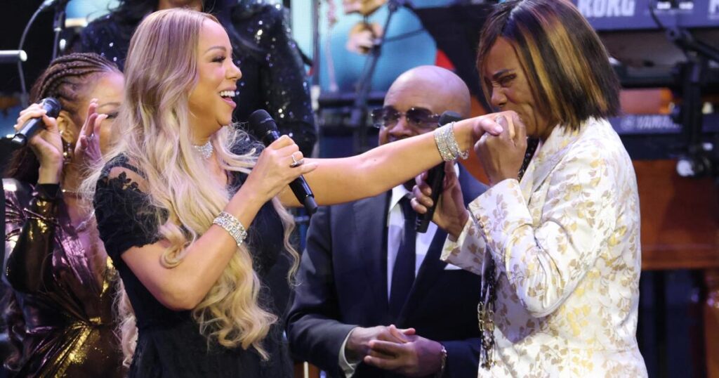 Mariah Carey (and her secret grunge album) are honored at MusiCares charity gala