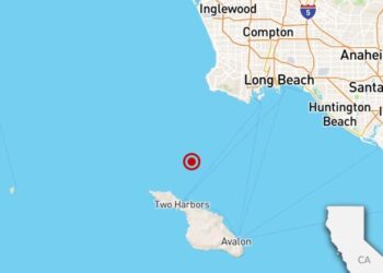 Magnitude 3.5 earthquake recorded off Catalina