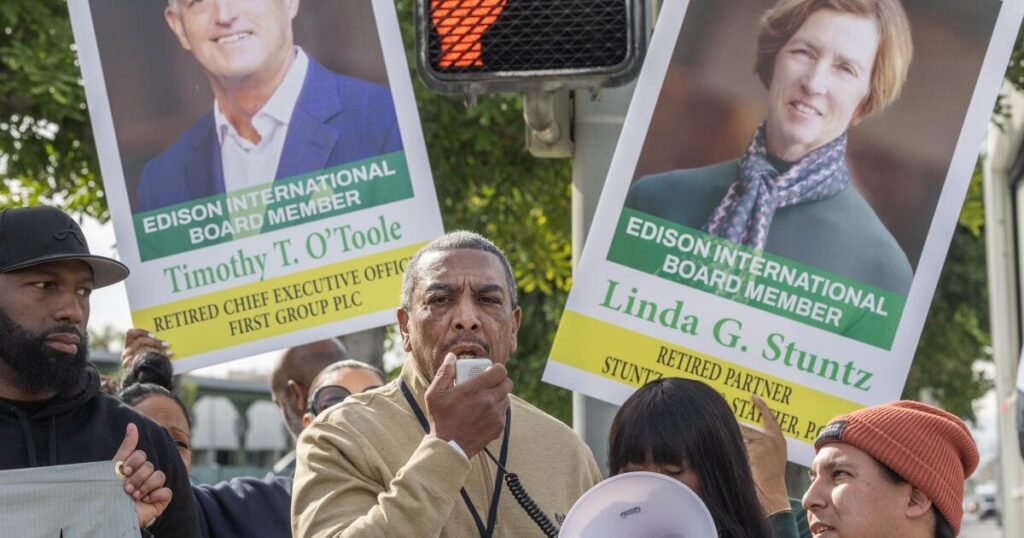 Black Altadena fire victims clash with Edison over compensation