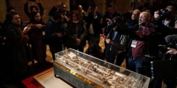 In Italy, the bones of St. Francis are going on public display, a mixed blessing for Assisi