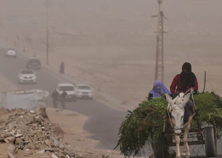 Aid group suspends some work at Gaza hospital, citing armed men