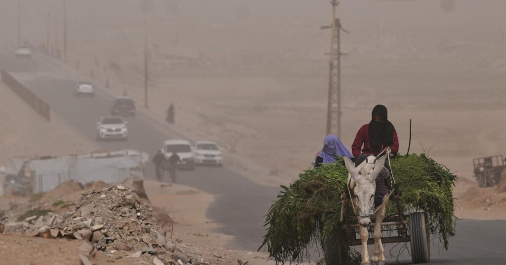 Aid group suspends some work at Gaza hospital, citing armed men
