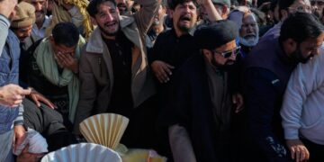 Pakistan arrests 4 suspects in mosque bombing that killed 31 in the capital