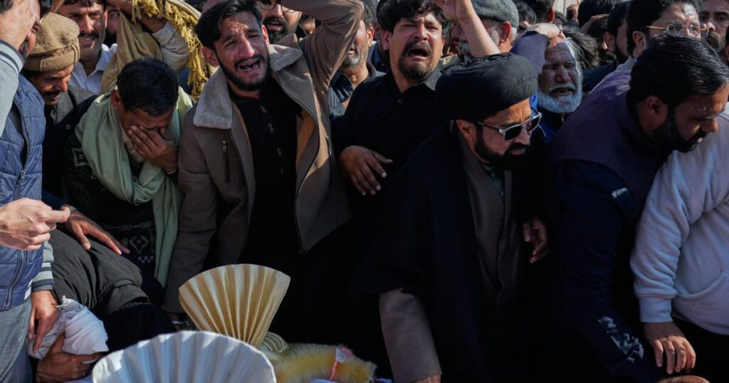 Pakistan arrests 4 suspects in mosque bombing that killed 31 in the capital