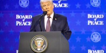 Trump aims to hold the first meeting of ‘Board of Peace’ in Washington this month