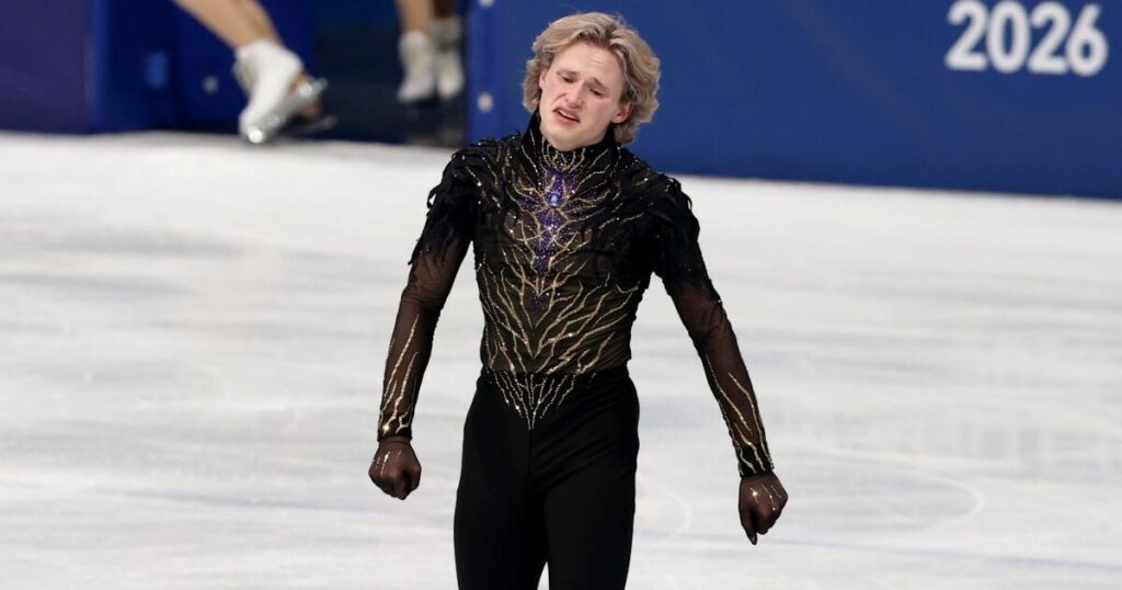 Ilia Malinin’s collapse a reminder of how stressful the Olympic spotlight can be