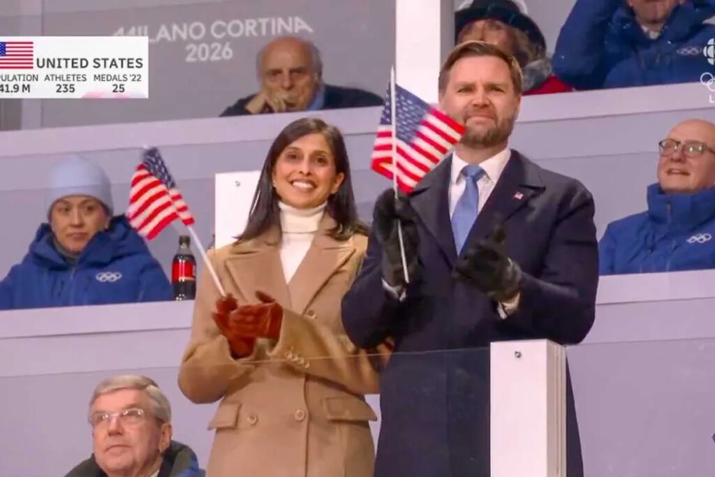 JD Vance mercilessly booed at Olympics as US athletes denounce Trump admin