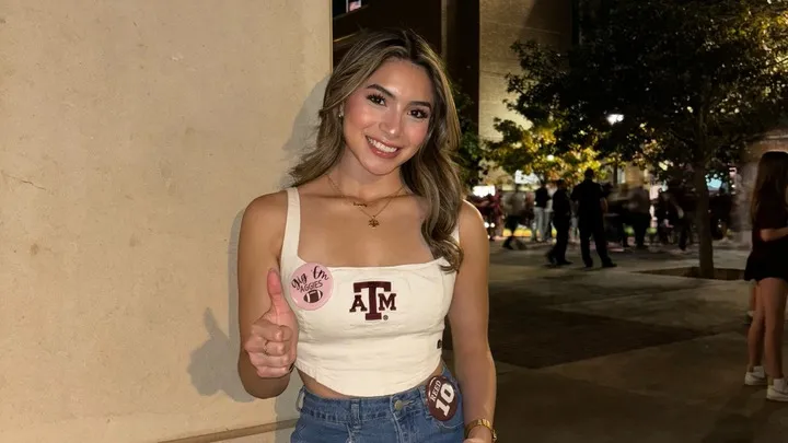 Brianna Aguilera, 19, died after falling from a high-rise apartment after a Texas A&M vs. University of Texas football tailgate at about 1 a.m. on Nov. 29, 2025.