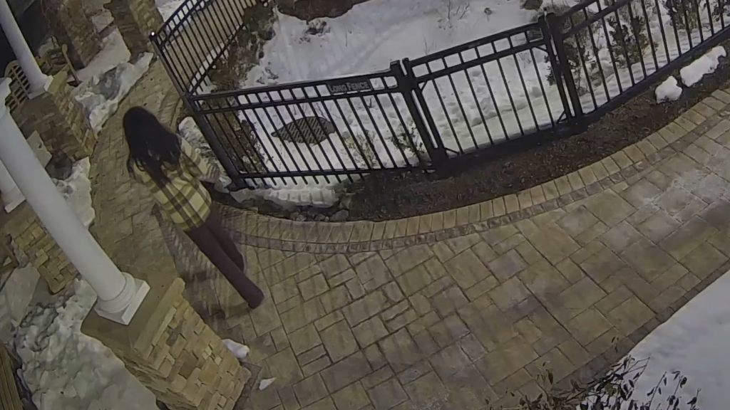 James was allegedly seen on surveillance footage entering and exiting through a tampered courtyard door around the time Fuller was fatally shot.