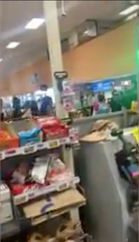 While the department said a majority of the students protested in an orderly fashion, they moved in to quell the chaos when it arose.