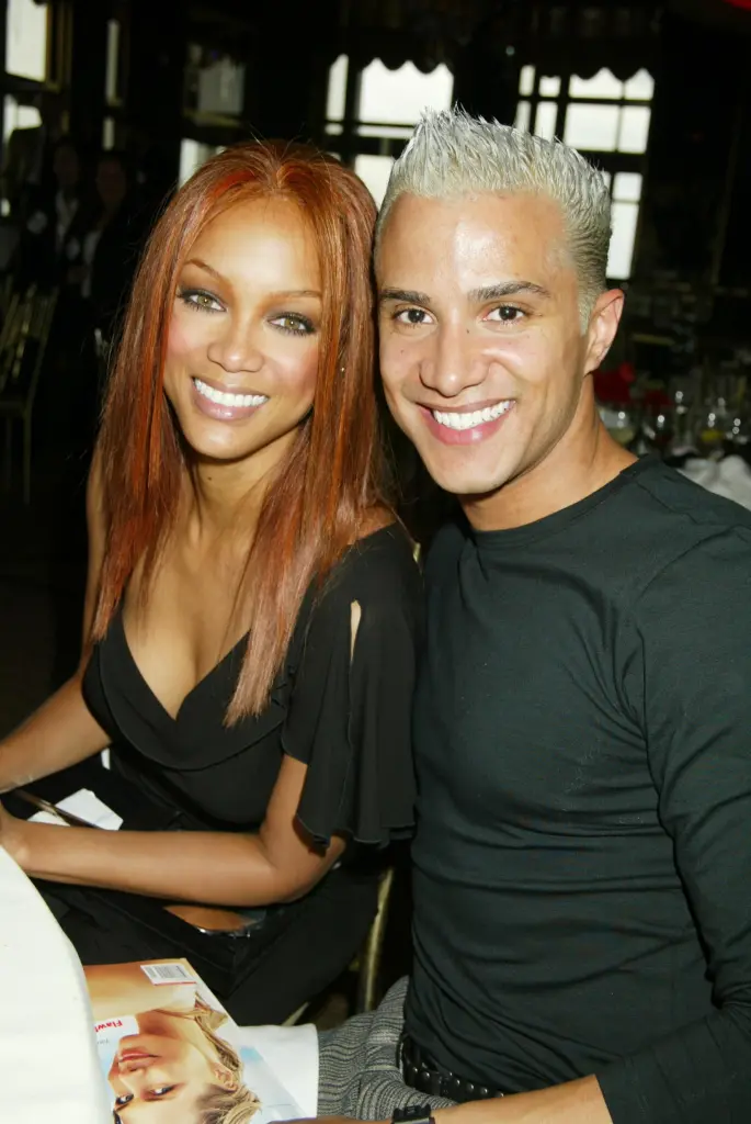 Tyra Banks and Jay Manuel at the Healthy Beauty Awards.