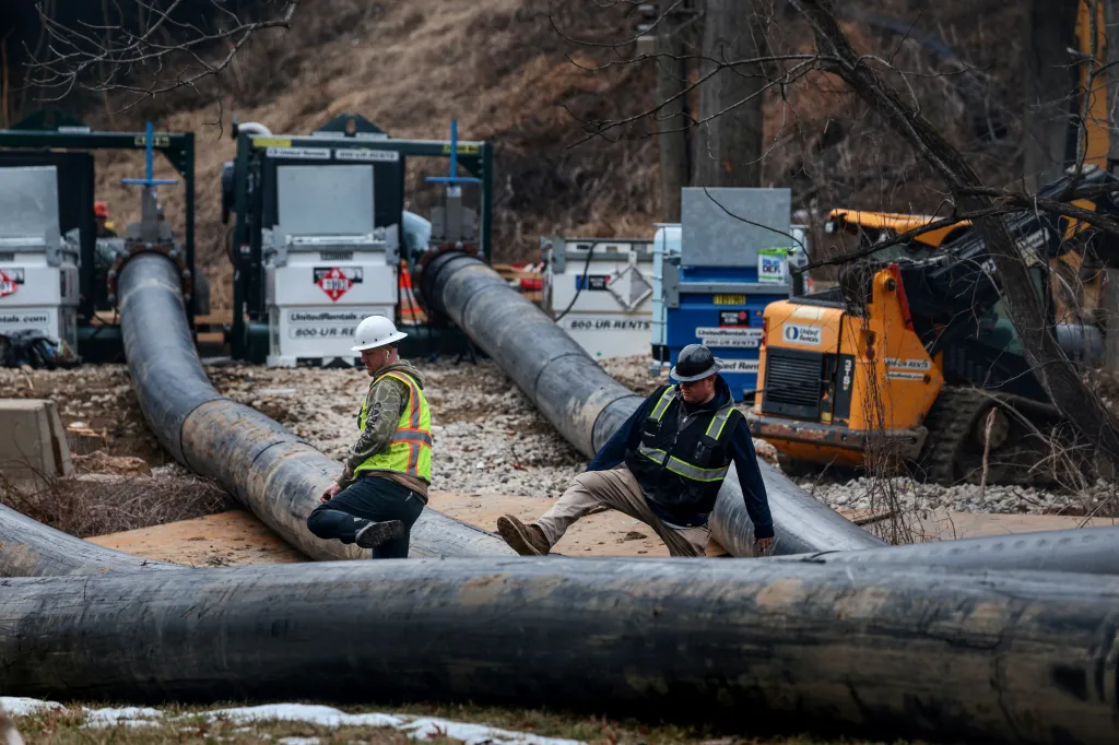 The massive 72-inch pipeline, known as the Potomac Interceptor, ruptured on January 19. The leak sent 250 million gallons of untreated sewage into the Potomac River just north of Washington in the first five days.
