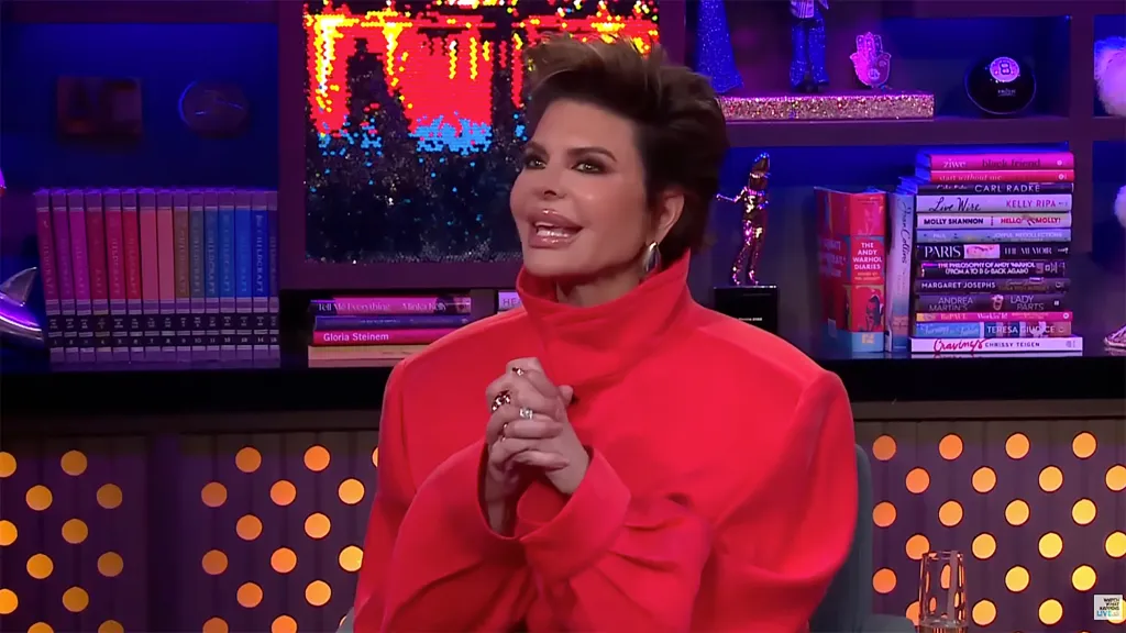 Lisa Rinna on Watch What Happens Live.