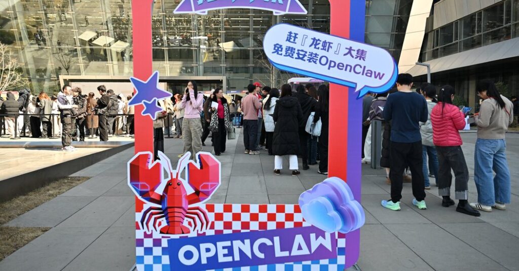 China Is Embracing OpenClaw a New A.I. Agent, and the Government Is Wary