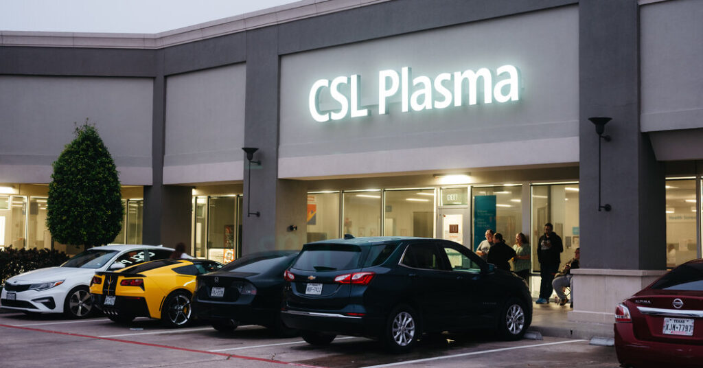 The Middle-Class Suburbanites Who Sell Their Blood Plasma to Get By