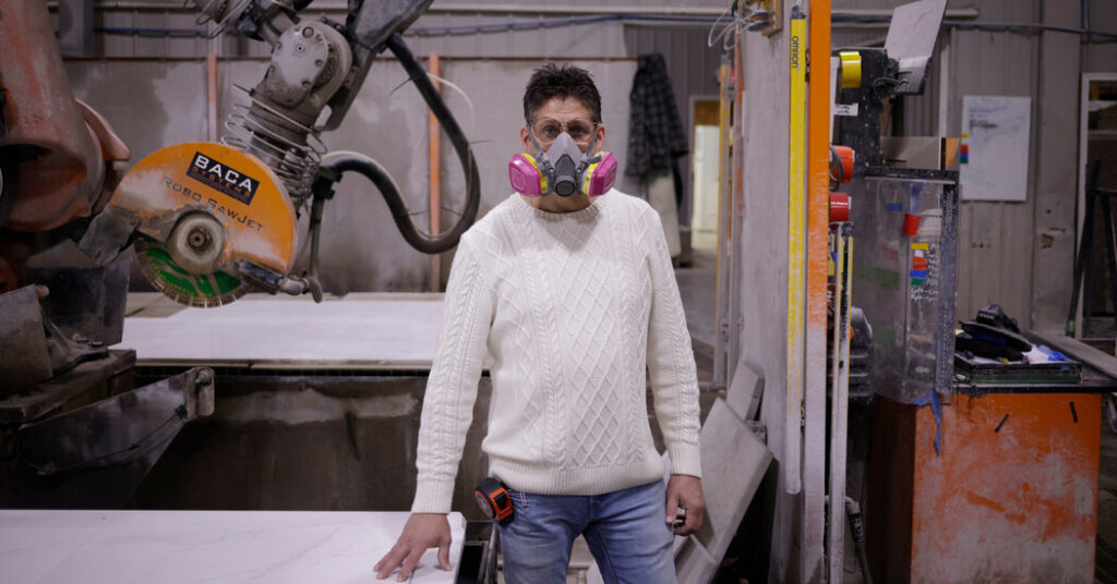 Quartz Cutters Are Falling Ill. Countertop Makers Want Protection From Congress.