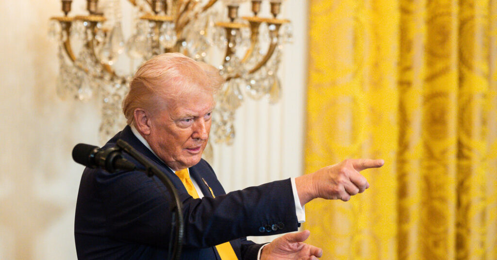 With Disputed Legal Maneuver, Trump Tries to Set Policy Without Legislation