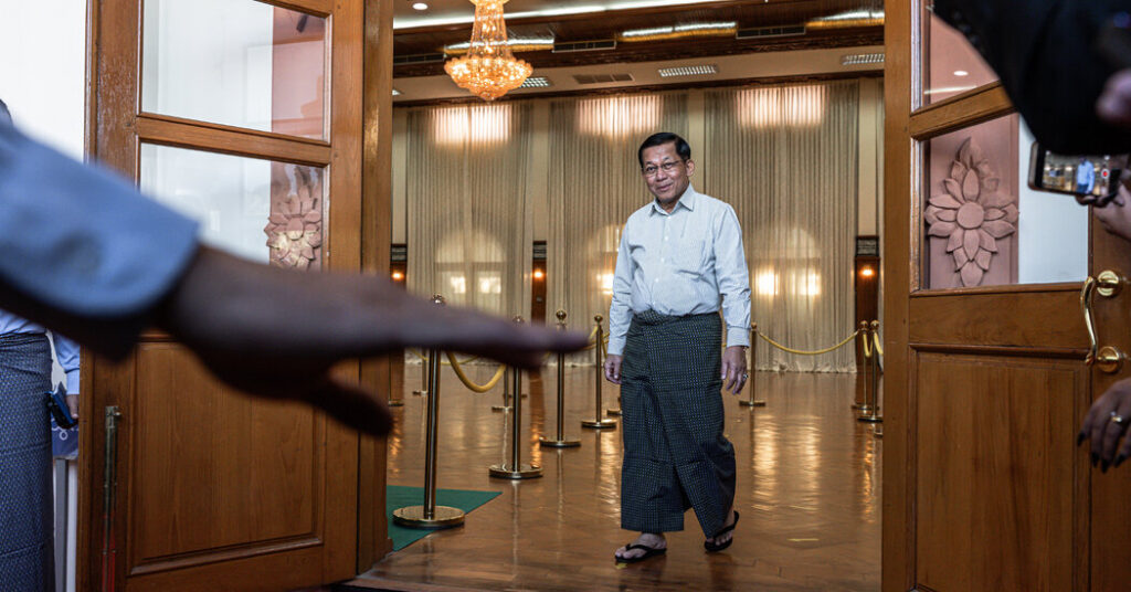 A Junta Chief Eyes the Title of President