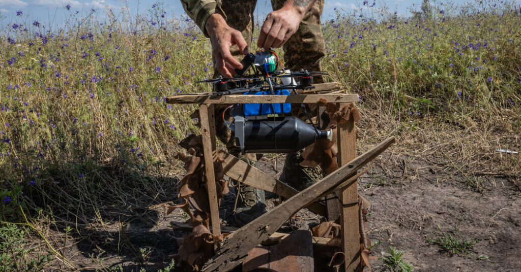A Choice of Deadly Drones Is Only a Few Clicks Away for Ukrainian Troops