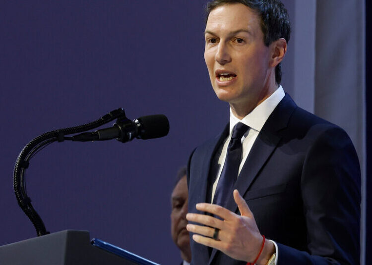 Jared Kushner Solicits Funds for His Firm While Working as Mideast Envoy