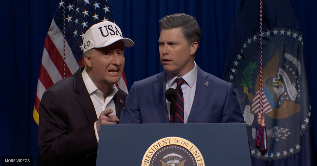 On ‘S.N.L.,’ the President Wishes All Who Celebrate a ‘Happy World War III’