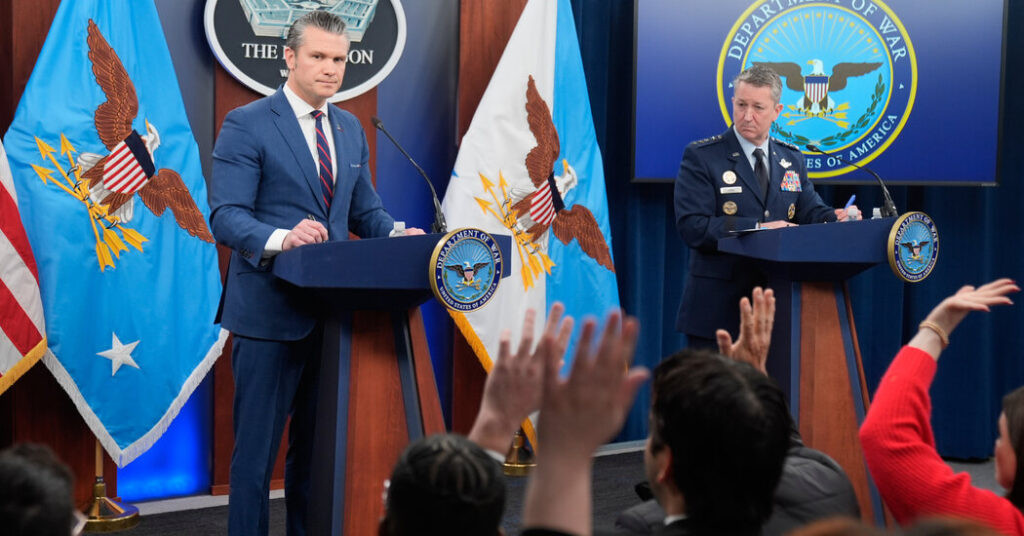 U.S. Sending More Forces to Middle East as Iran War Widens