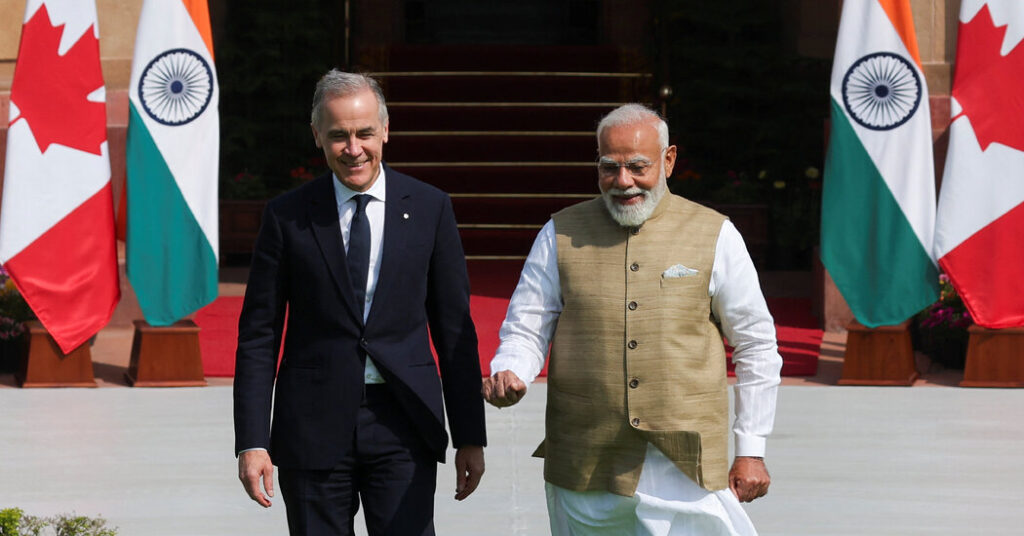 Canada’s Leader Hails New Ties With India, Setting Aside Rift Over Killing