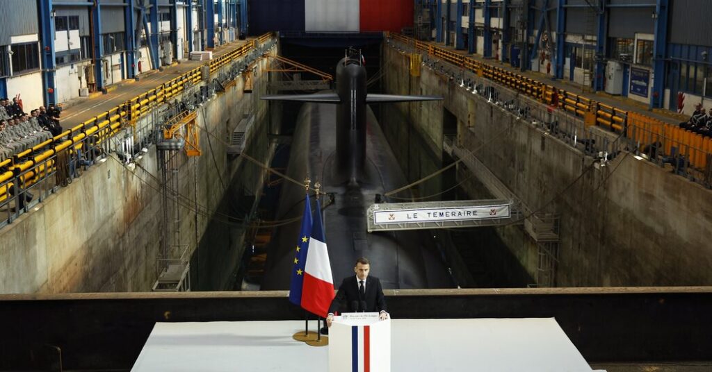 Macron Expands French Nuclear Arsenal and Vows Protection for Neighbors