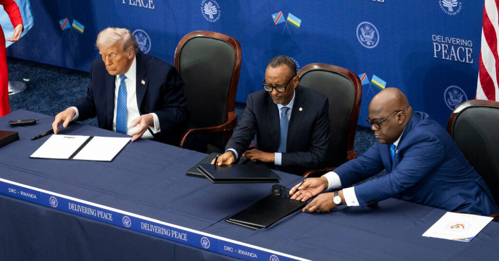 U.S. Imposes Sanctions on Rwanda, Saying It Sabotaged Trump Peace Deal