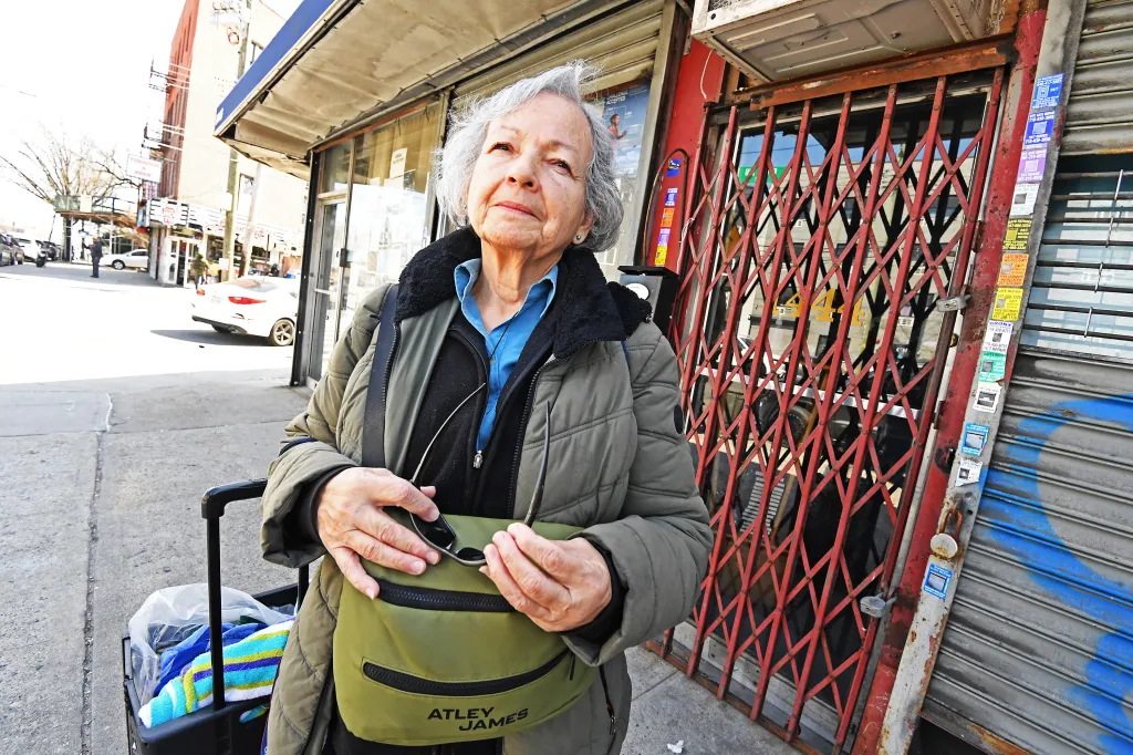 Bronx local Minerva Diaz, 68, faces higher utility costs. 