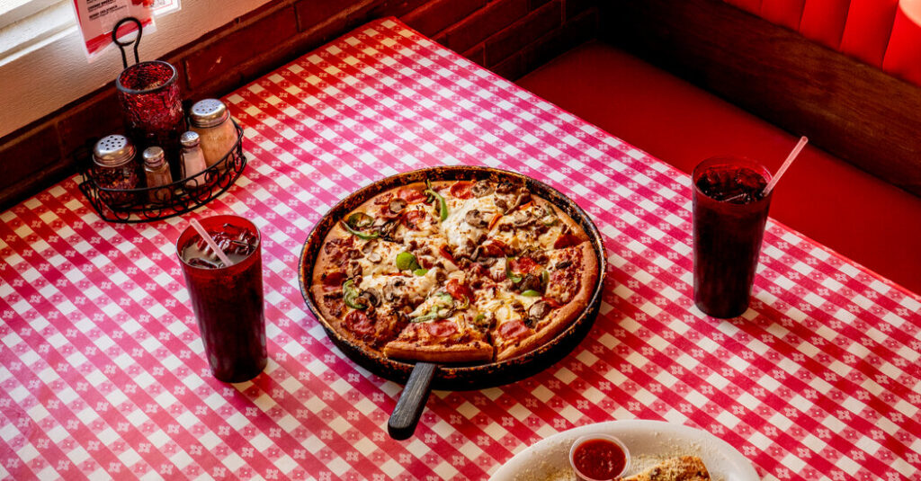 That Red Roof! Those Tiffany Lamps! It’s a Pizza Hut From the Past.