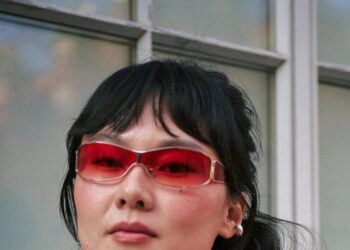 A Neon Skirt and a Psychedelic Bag