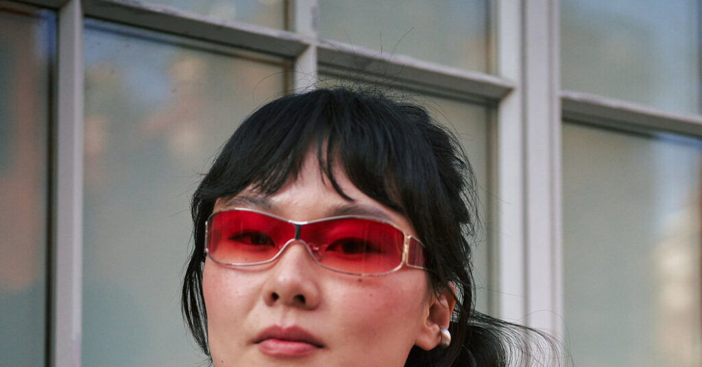 A Neon Skirt and a Psychedelic Bag