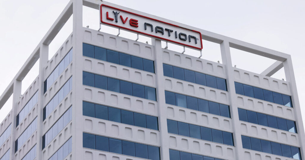 Live Nation Accused of Hurting Music Fans as Antitrust Trial Begins