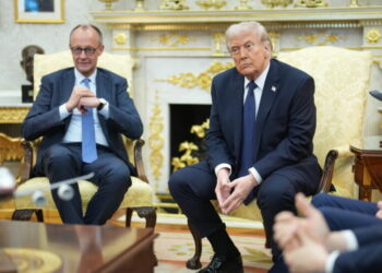 As Trump Bashes Spain, the German Chancellor Piles On