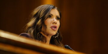 Noem Defends Describing Minneapolis Protesters’ Actions as Domestic Terrorism