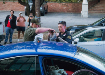 Police Arrest Man Outside Ken Paxton Watch Party