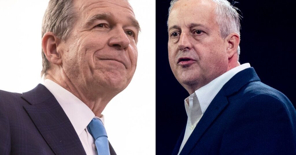 Roy Cooper and Michael Whatley Advance in North Carolina Senate Race