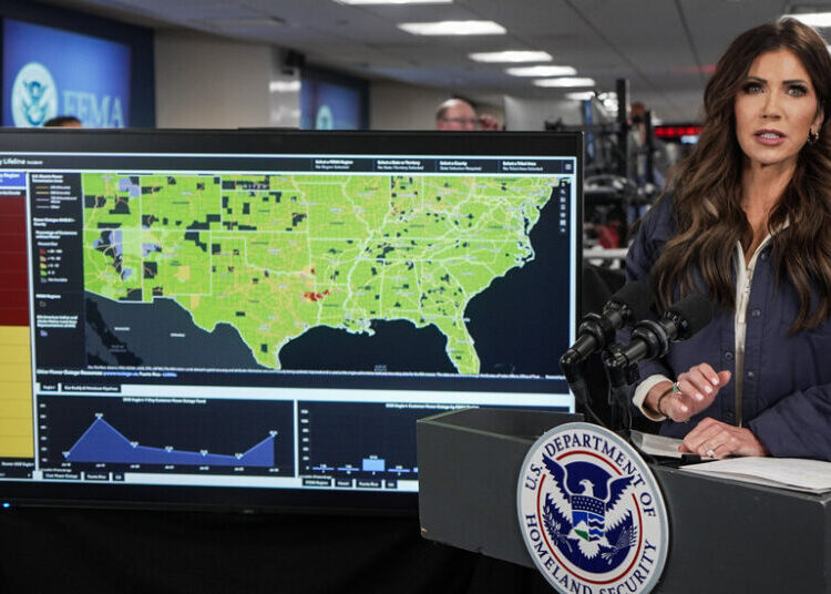 Noem Review Delayed Disaster Aid by Weeks, Senate Report Finds