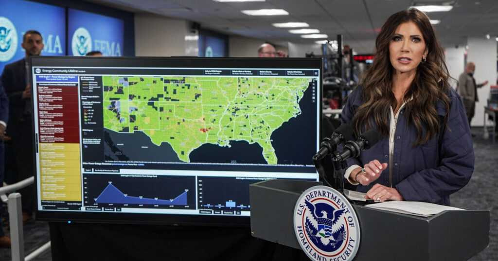 Noem Review Delayed Disaster Aid by Weeks, Senate Report Finds