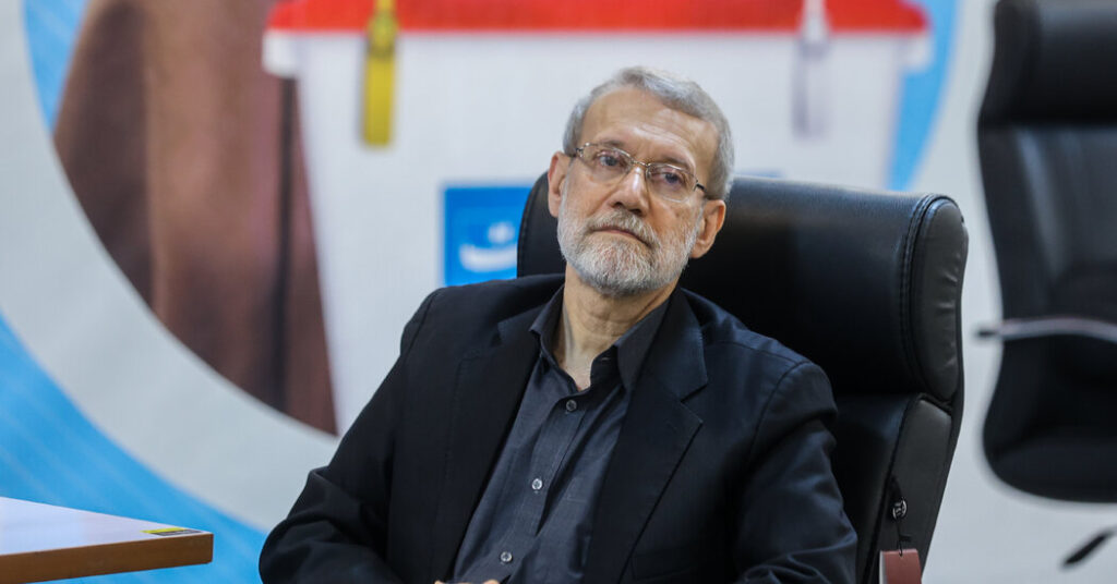What to Know About Ali Larijani, Iran’s Top Security Official
