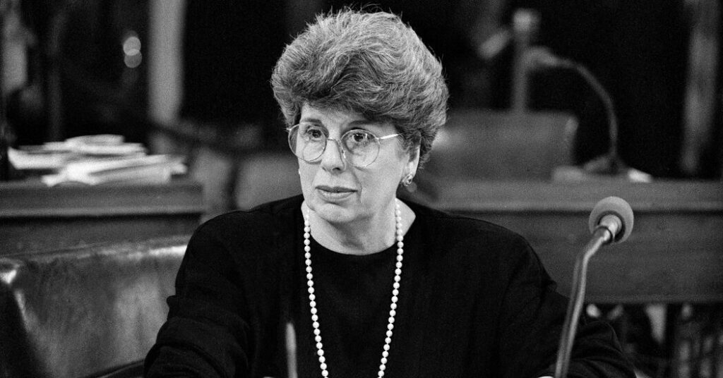 Ronnie Eldridge, a Fixture in N.Y. Politics, Dies at 95