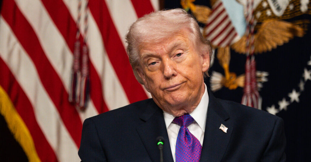 States Sue to Stop Trump From Reviving Steep Tariffs