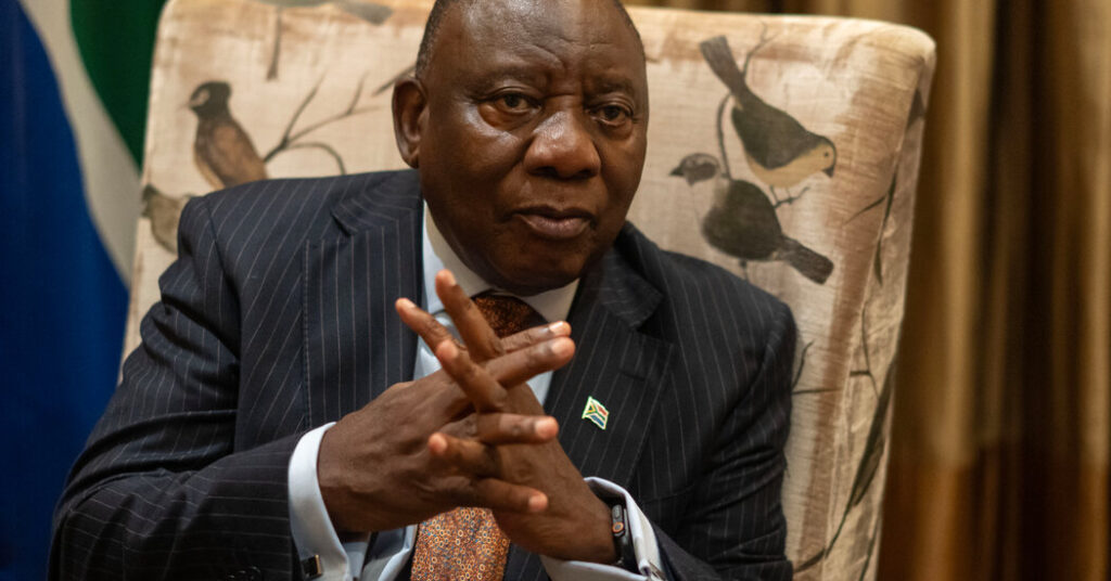 South African President Talks Trump, Racism and That Oval Office ‘Ambush’