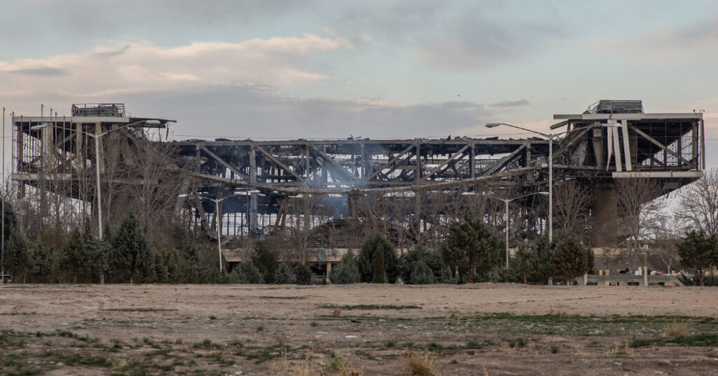 Strikes Batter Iran’s Storied Azadi Stadium Complex
