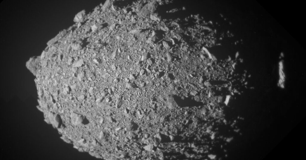 Asteroid-Smashing NASA Mission Sped Up Space Rocks’ Journey Around the Sun